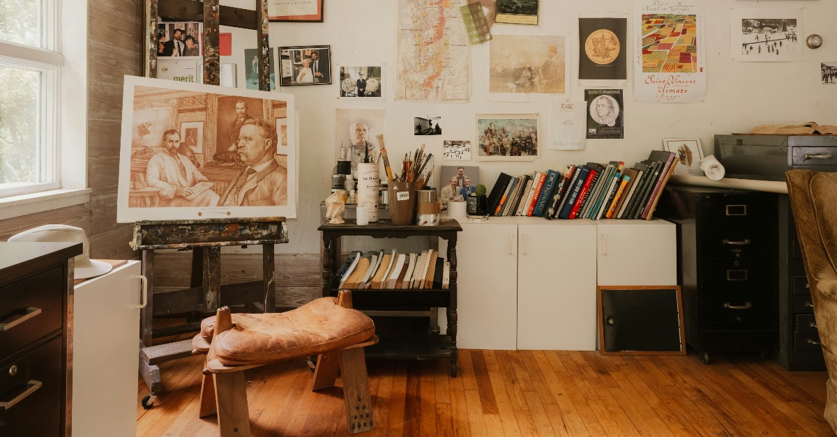 An art studio