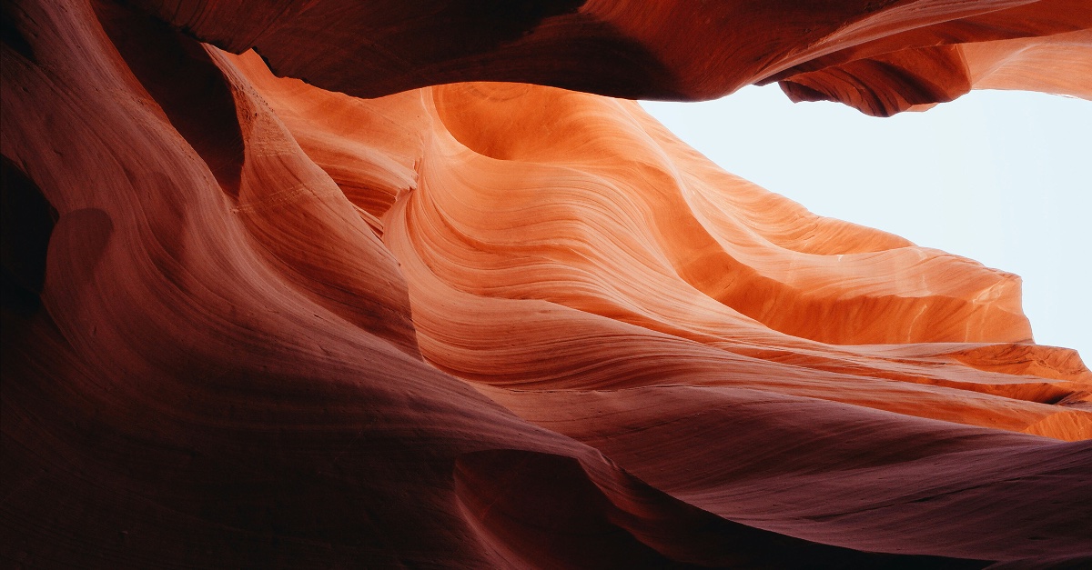 Slot canyon in Arizona, USA. Photo by Aiden Guinnip.